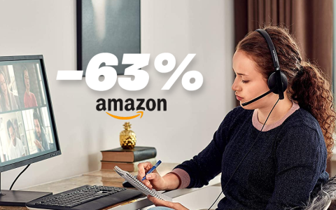 Cuffie Sennheiser per musica, ufficio e gaming: SCONTO WOW 63% su Amazon