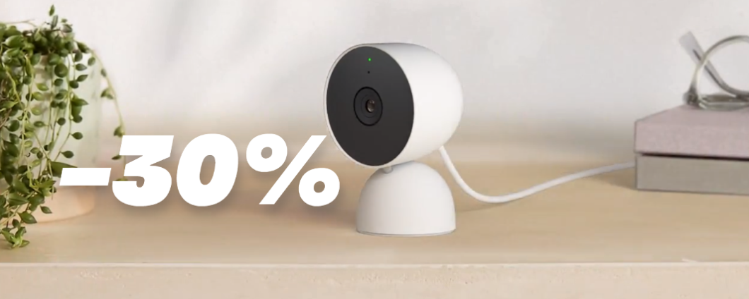 Google Nest Cam, SCONTO 30% su Amazon: la sicurezza prima di tutto