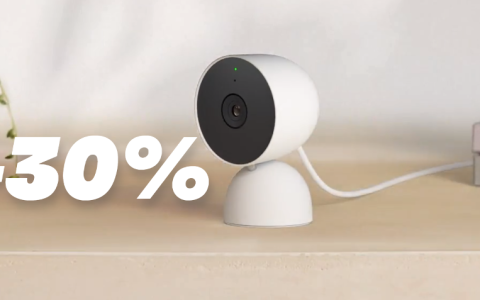 Google Nest Cam, SCONTO 30% su Amazon: la sicurezza prima di tutto