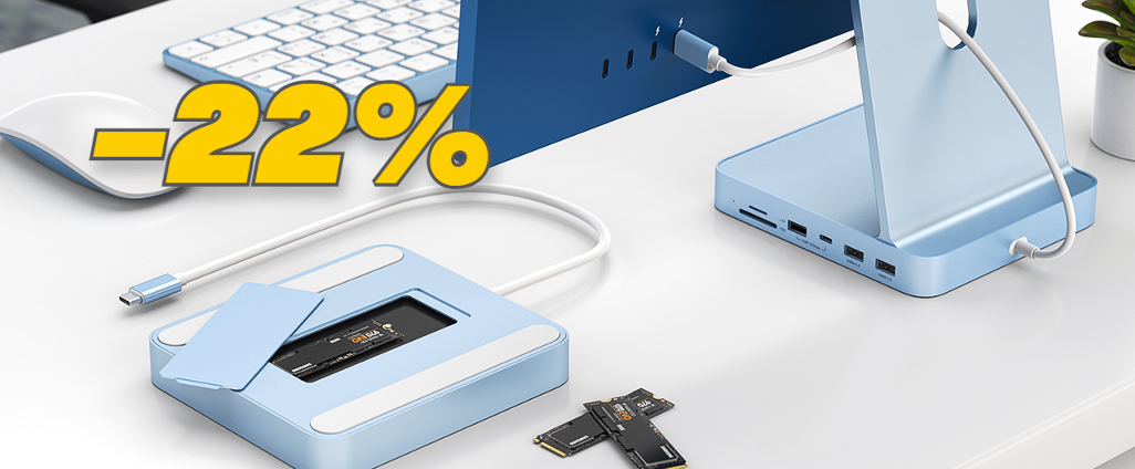 iMac 2021: questo Hub USB-C è uno SPETTACOLO ed è anche in SCONTO