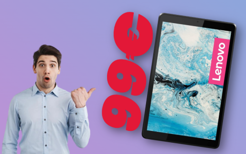 MENO DI 100€ per il Lenovo Tab M8 HD: con Amazon non si scherza!