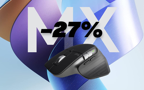 Logitech MX Master 3S: sua maestà il mouse è in PROMO su Amazon