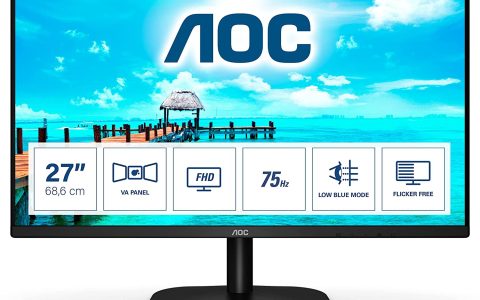 Monitor AOC LED FHD 27B2DM da 27'': su Amazon disponibile ORA in OFFERTA!