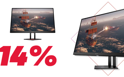 Strepitoso monitor HP OMEN 27i QHD in offerta su Amazon: da gaming e non solo