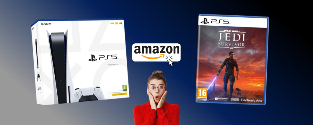 PlayStation 5 e Star Wars Jedi Survivor: un bundle SPAZIALE e in OFFERTA