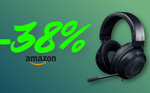 Le cuffie da gaming Razer Kraken DEVONO ESSERE TUE (-38%)