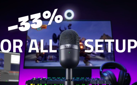 Il microfono Razer Seiren Mini per gli streamer è al MINIMO STORICO