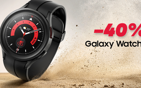 FOLLIA Amazon: -40% sul Samsung Galaxy Watch5 Pro 45mm