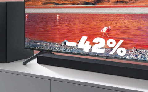 Soundbar Samsung 150W con Subwoofer a PREZZO STRACCIATO (-42%)