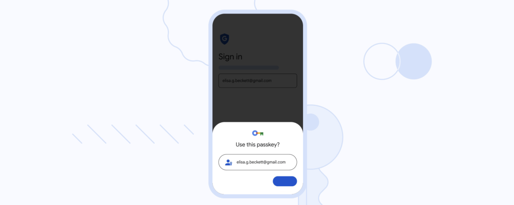 Google: ora non serve più la password per l'account