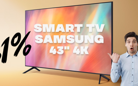 Samsung, il suo Smart TV 43