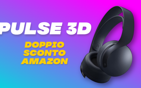 Le Pulse 3D di Sony per PlayStation 5 al centro di un DOPPIO SCONTO su Amazon