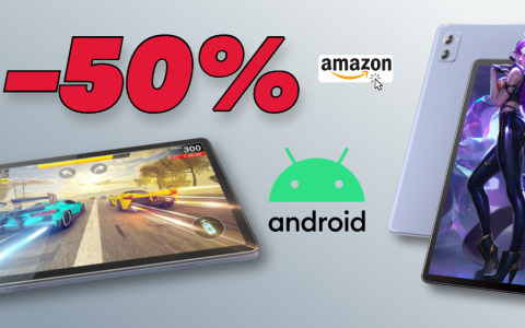 Tablet Android 11 ad un PREZZO STRACCIATO con SCONTO 50%