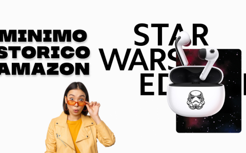 Gli auricolari Xiaomi a tema STAR WARS sono al MINIMO STORICO (-23%)