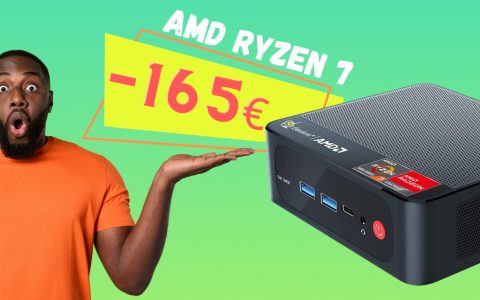 Beelink: il mini PC con Ryzen 7 e 16 GB di RAM è un MOSTRO