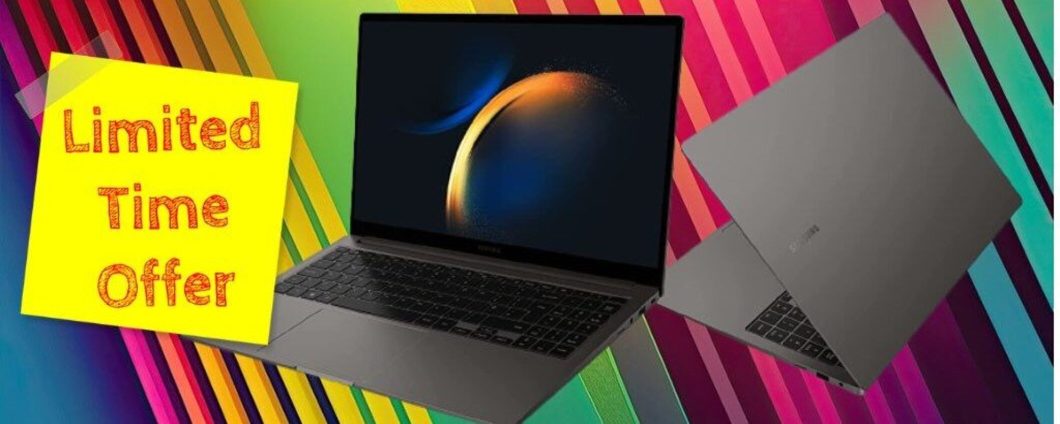 OGGI 300 euro IN MENO per il pc Samsung Galaxy Book3