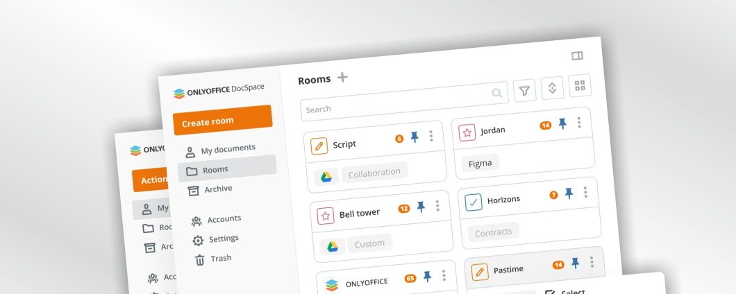 OnlyOffice DocSpace: stanze, permessi e collaborazione