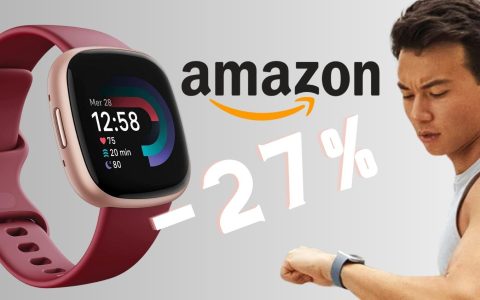 Fitbit Versa 4 a un PREZZO mai VISTO, oltre 60€ in MENO