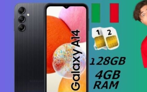 Samsung Galaxy A14: GRANDE SCONTO ora su Ebay (-27%)