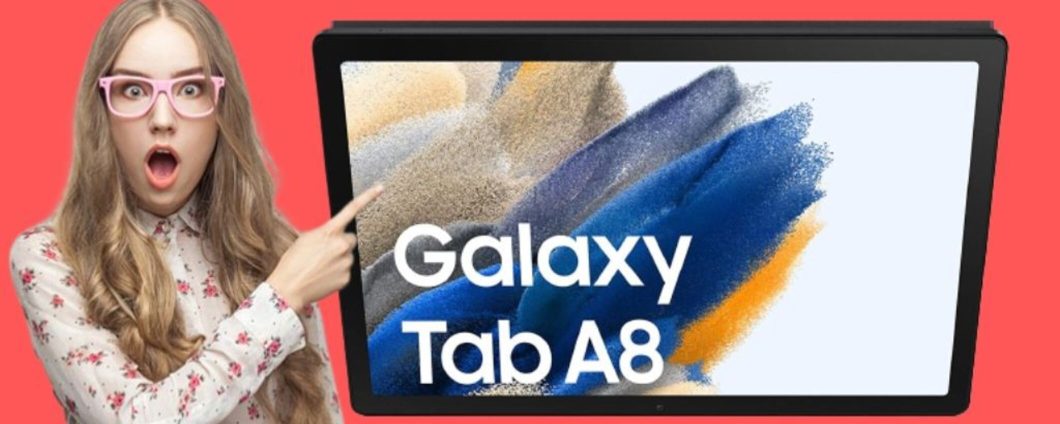 OGGI Samsung Galaxy Tab A8 lo paghi 80 euro IN MENO