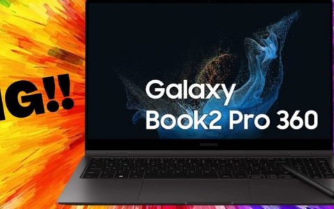 OGGI Samsung Galaxy Book2 Pro 360 ti costa 480 euro IN MENO