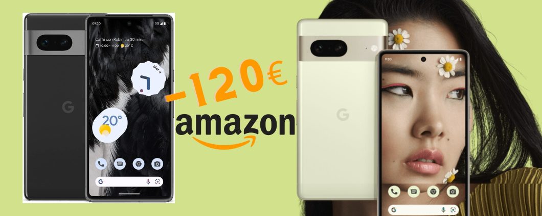 Google Pixel 7 al PREZZO più BASSSO di sempre (-120€)