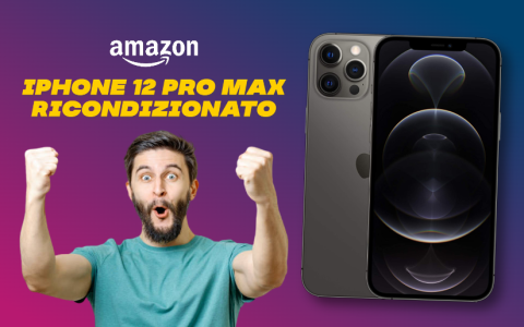 iPhone 12 Pro Max 256GB ricondizionato eccellente ad un OTTIMO PREZZO su Amazon