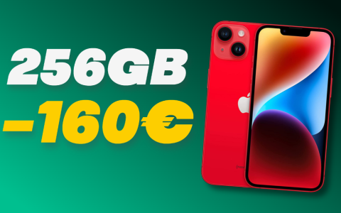 iPhone 14 256GB in Red e sconto di 160€ è ANCORA MEGLIO