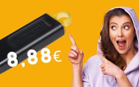 Kingston DataTraveler Exodia da 128 GB a MENO di 9€