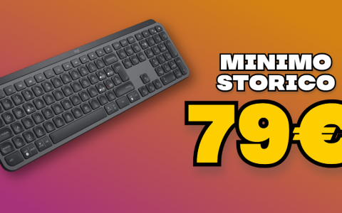 Logitech MX Keys in OFFERTA a meno di 80€: il prezzo precipita ed è nuovo minimo storico