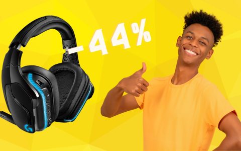 Logitech G935: cuffie wireless per PC, Mac, PS4 e Switch al 44%