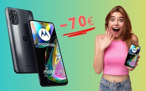 Motorola moto g82: prezzo da CAPOGIRO su Amazon (-70€)