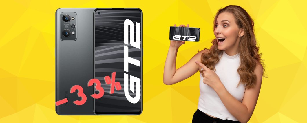 Realme GT 2 5G a un prezzo SPECIALE su Amazon (-33%)