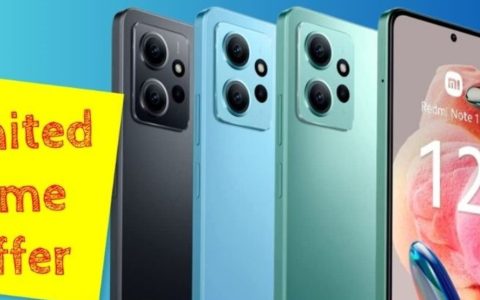 OGGI smartphone Redmi Note 12 ti costa 120euro IN MENO (43% di sconto)