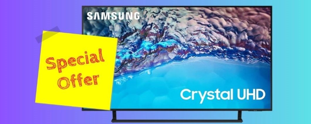 Smart TV Samsung Crystal da 43 pollici a META' PREZZO!