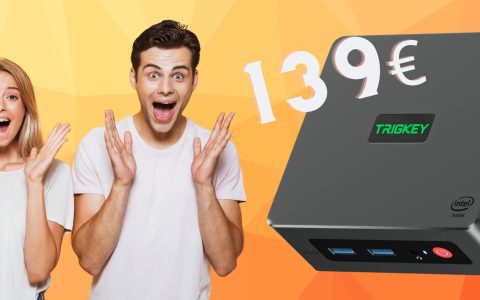 Spunta il COUPON su Amazon e questo mini PC è tuo a 139€