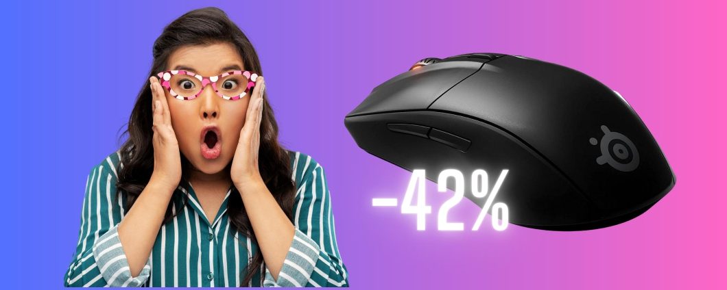 Steelseries Rival 3: il mouse wireless che vogliono tutti al 42%