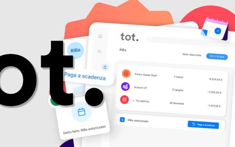Pagamenti RiBa: con Tot sono inclusi, senza commissioni extra