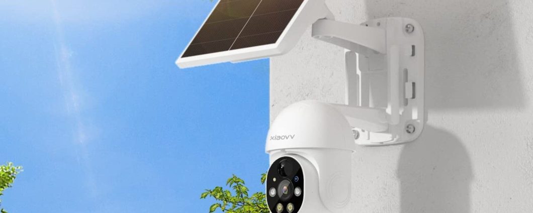 PREZZO SUPER per la videocamera di sorveglianza con pannello solare!