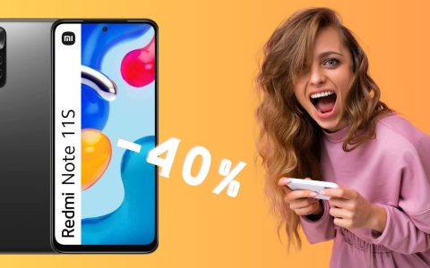 Xiaomi Redmi Note 11S: Amazon lancia la BOMBA al 40%