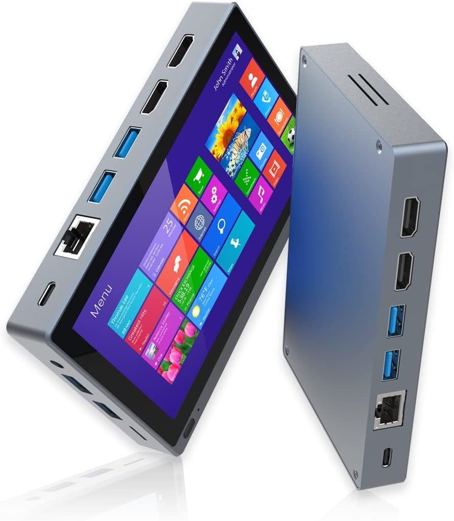 Mini PC con Display Touch