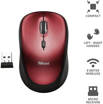 mouse-wireless-trust-yvi-6-99e-roba-matti-ricevitore