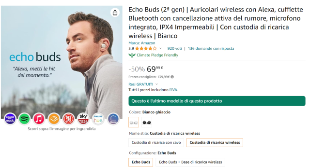 amazon echo buds 2 amazon