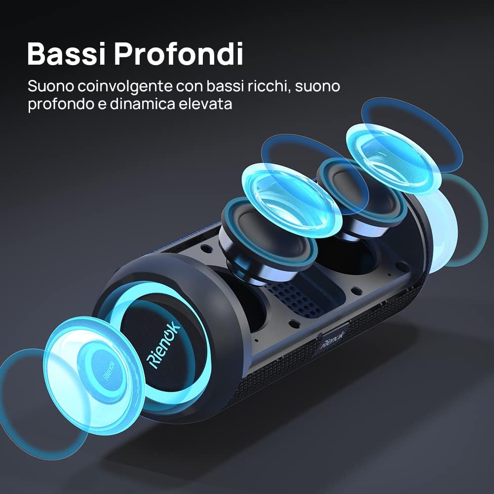 cassa-bluetooth-portatile-resistente-acqua-bassi-potenti-30e-suono