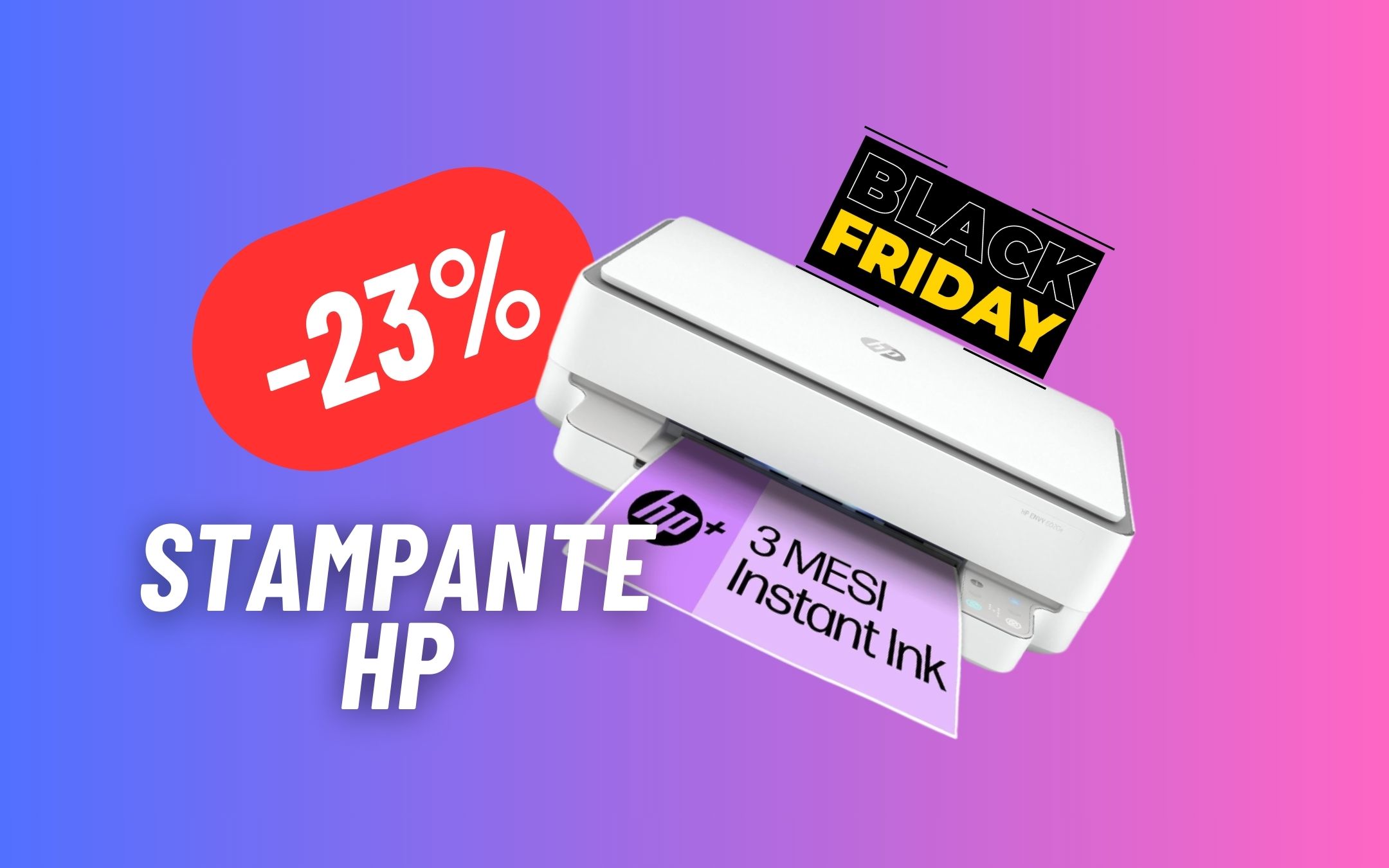 Per casa e ufficio la STAMPANTE HP IN PROMO è adatta ad ogni contesto!