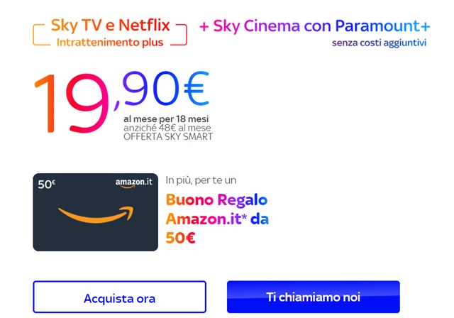 intrattenimento plus e sky cinema black friday