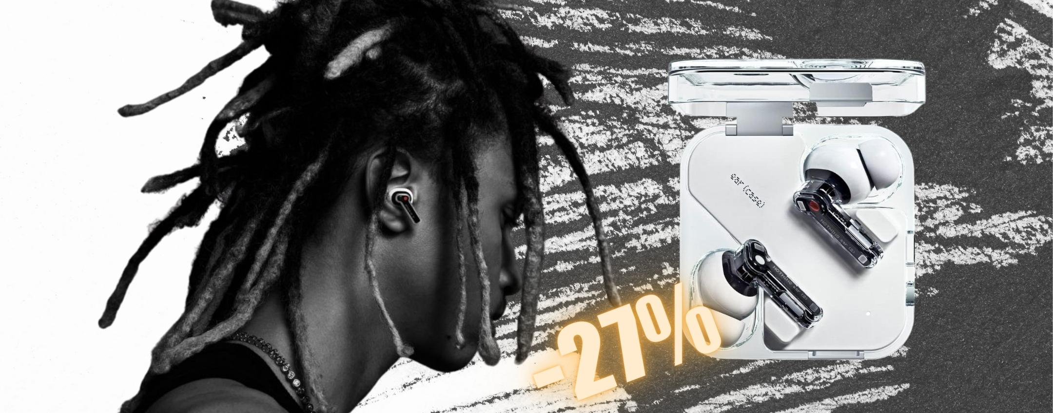 Offerta del giorno: Nothing Ear (2) su  a € 109 (€ 16 di sconto)