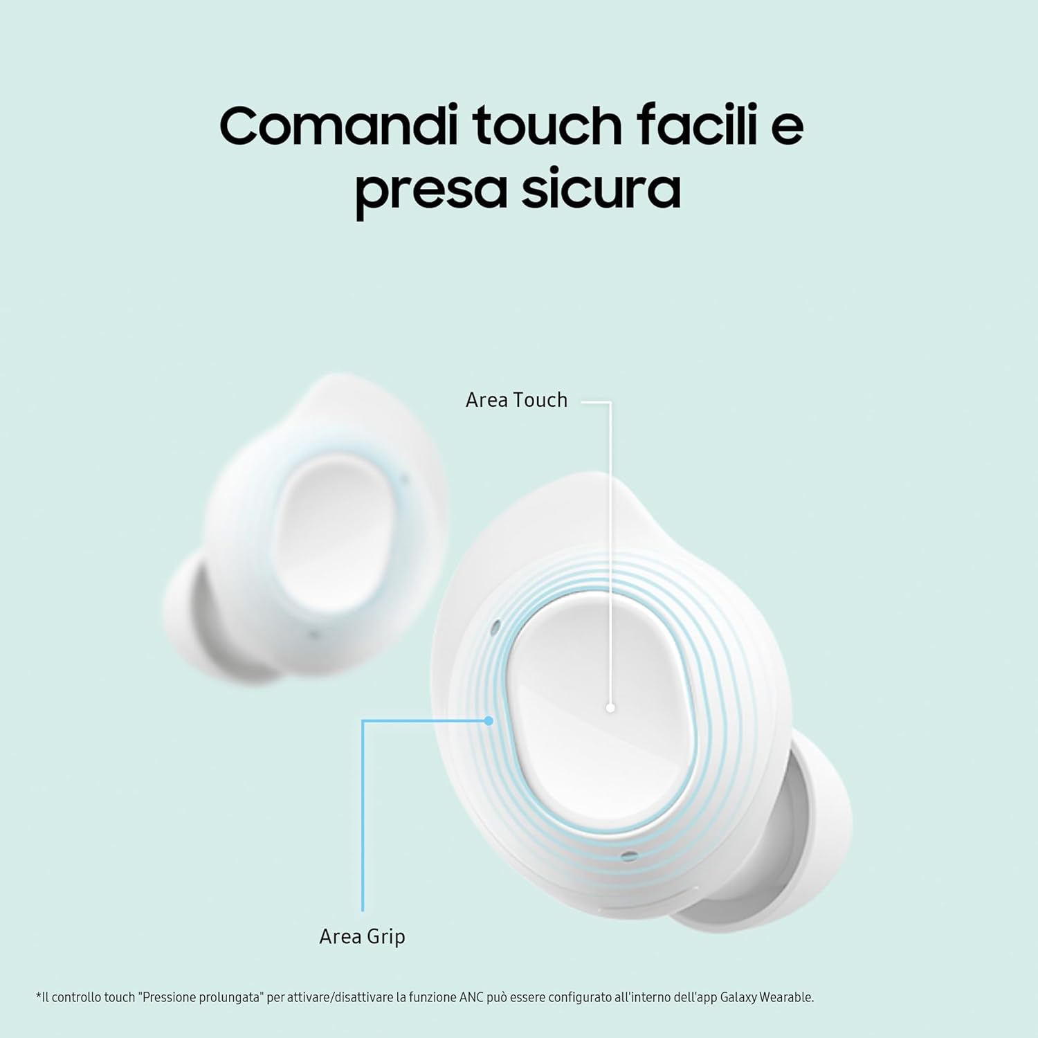 samsung-galaxy-buds-fe-super-offerta-amazon-20e-comandi