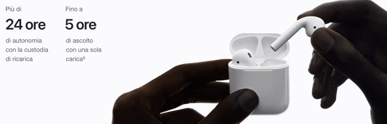 solo-99e-per-airpods-2a-generazione-bomba-amazon-autonomia