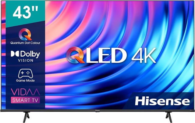 hisense qled 4k 43 pollici